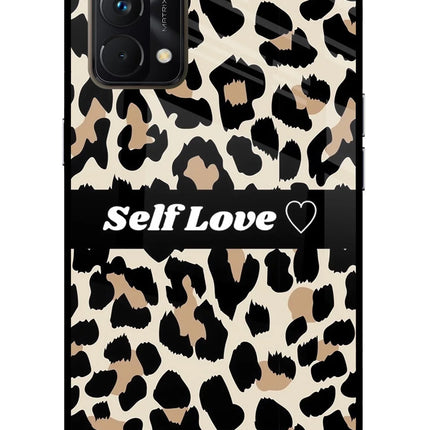 Leopard Print Self Love Realme GT Master Edition Glass Case