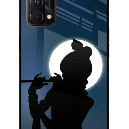 Shri Krishna Silhouette Realme GT Master Edition Glass Case