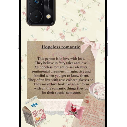 Hopeless Romantic Realme GT Master Edition Glass Case