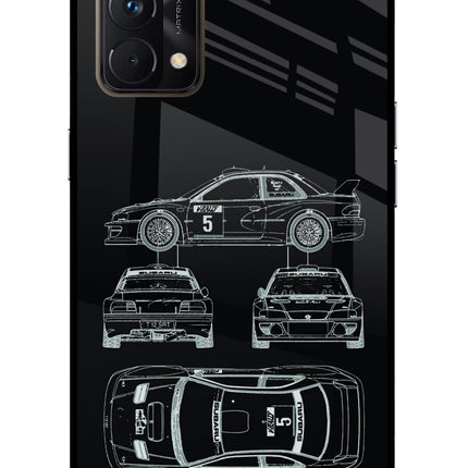WRC'99 Realme GT Master Edition Glass Case