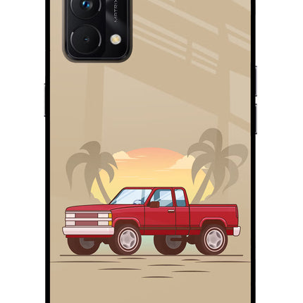 Desert Classic Drive Realme GT Master Edition Glass Case