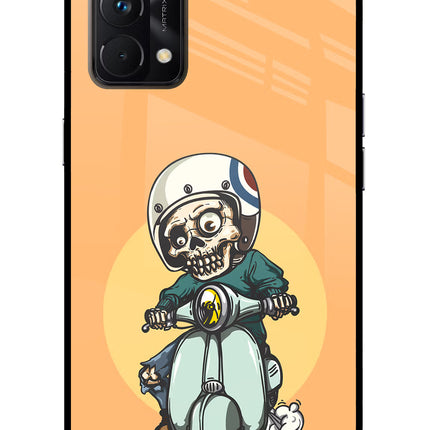 Undead Biker Realme GT Master Edition Glass Case