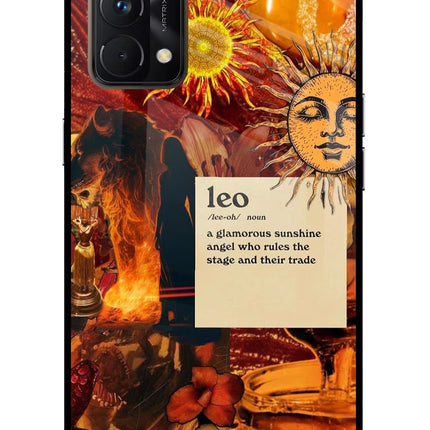 Leo Zodiac Realme GT Master Edition Glass Case