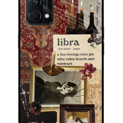 Libra Zodiac Realme GT Master Edition Glass Case