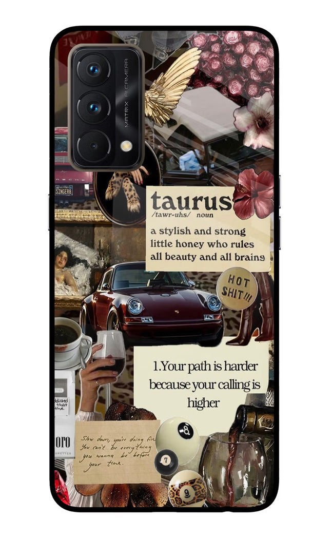 Taurus Zodiac Realme GT Master Edition Glass Case