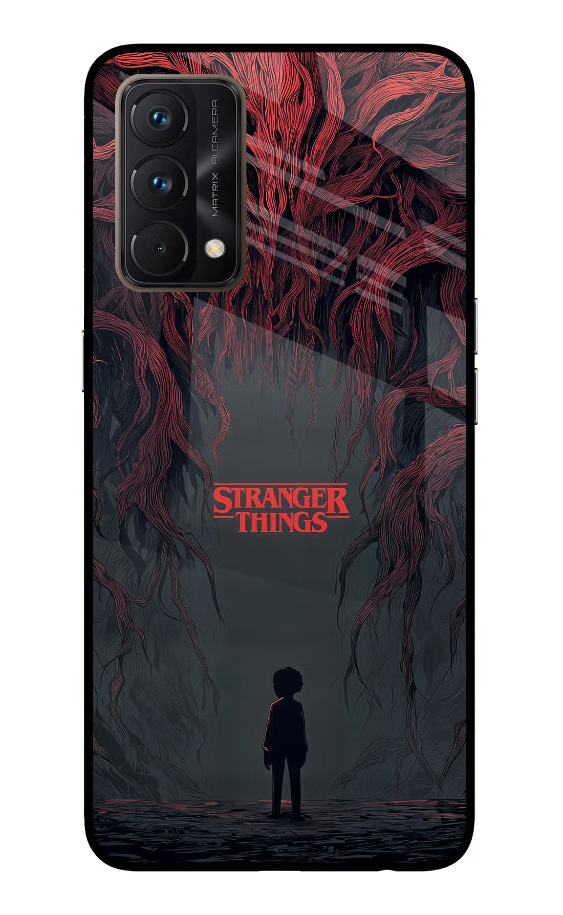 Ordinary Things Dark Side Realme GT Master Edition Glass Case Back Cover by Casekaro