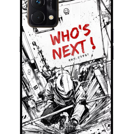 Who's Next Realme GT Master Edition Glass Case