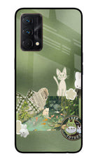 Aesthetic anime Realme GT Master Edition Glass Case