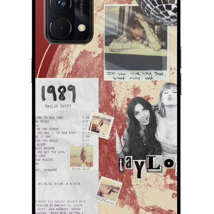 Taylor Swift Realme GT Master Edition Glass Case