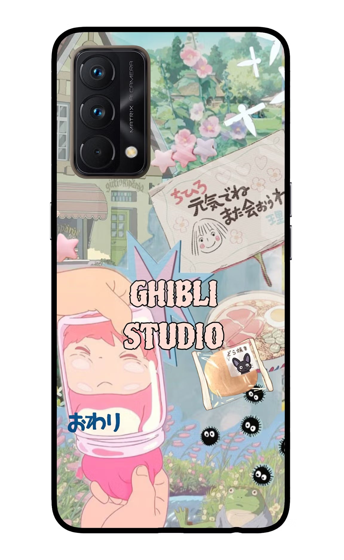 Studio Ghibli Realme GT Master Edition Glass Case