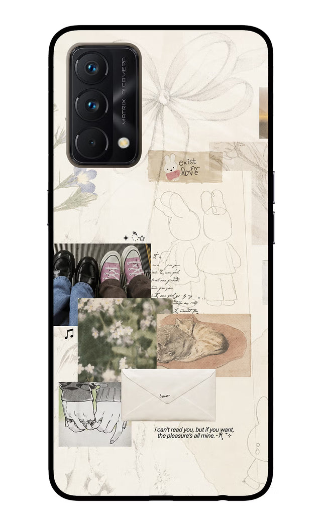 Soft Aesthetic Realme GT Master Edition Glass Case