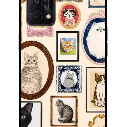 Mirror Cats Realme GT Master Edition Glass Case