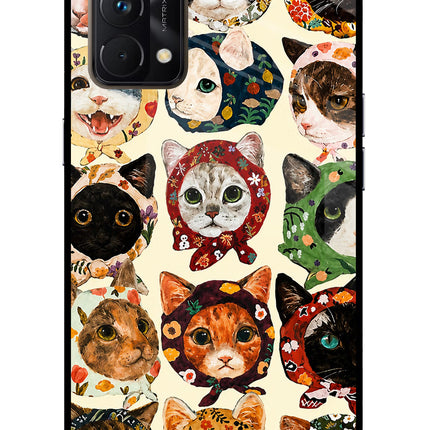 Cool Cat Realme GT Master Edition Glass Case