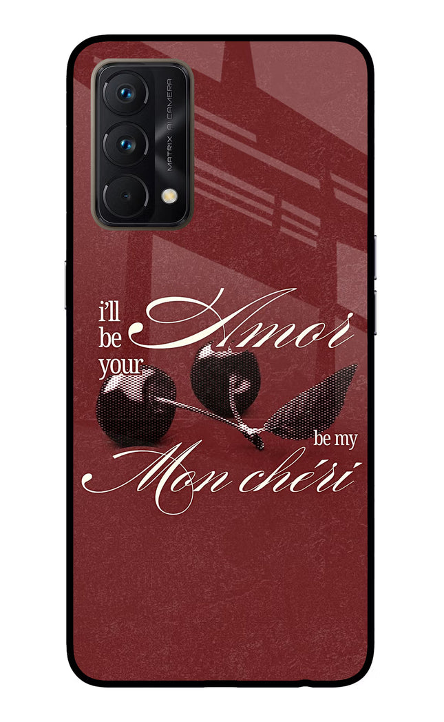 Velvet Cherry Realme GT Master Edition Glass Case