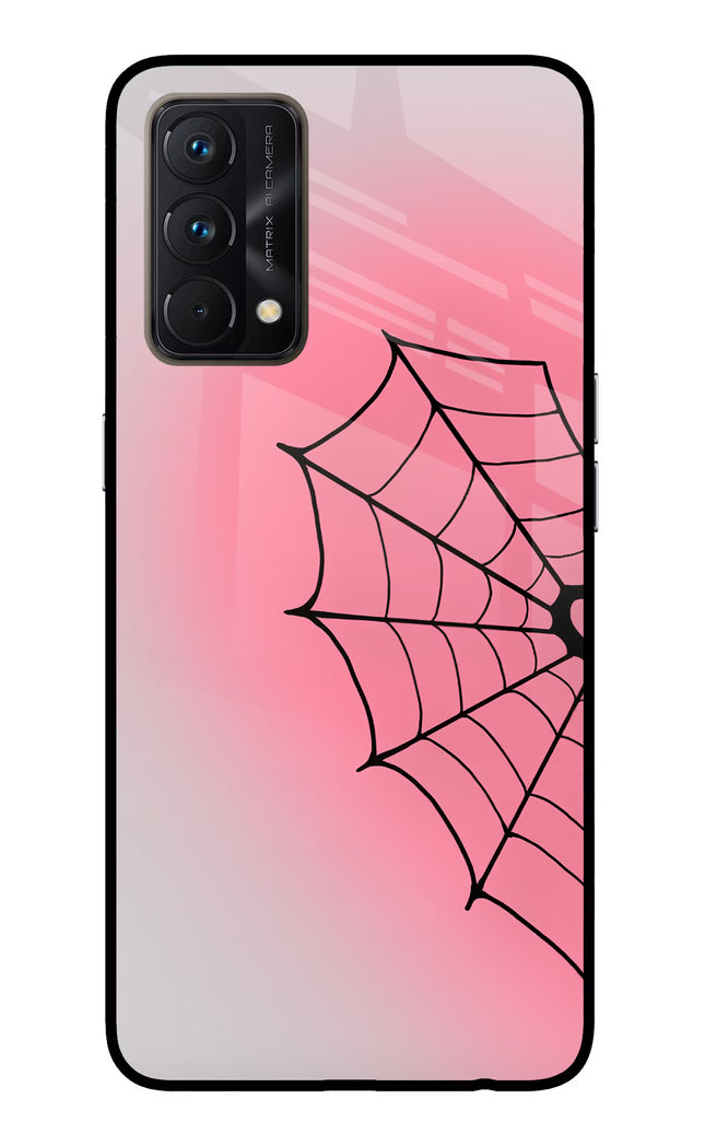 Pink Web Realme GT Master Edition Glass Case