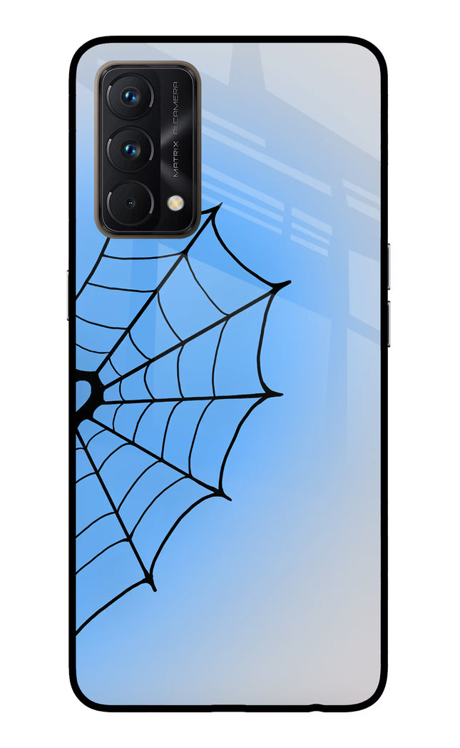 Blue Web Realme GT Master Edition Glass Case
