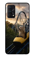 Rollercoaster Dog Realme GT Master Edition Glass Case
