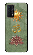 Om & Lotus Realme GT Master Edition Glass Case
