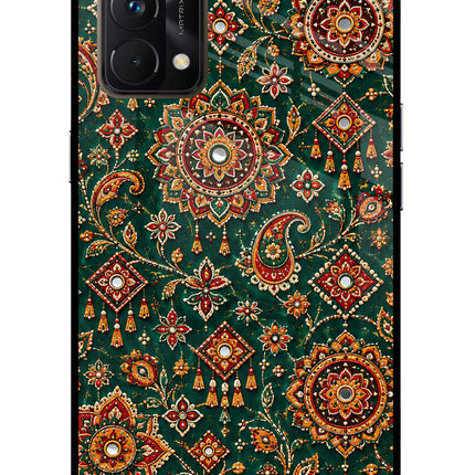 Green Pataka Realme GT Master Edition Glass Case