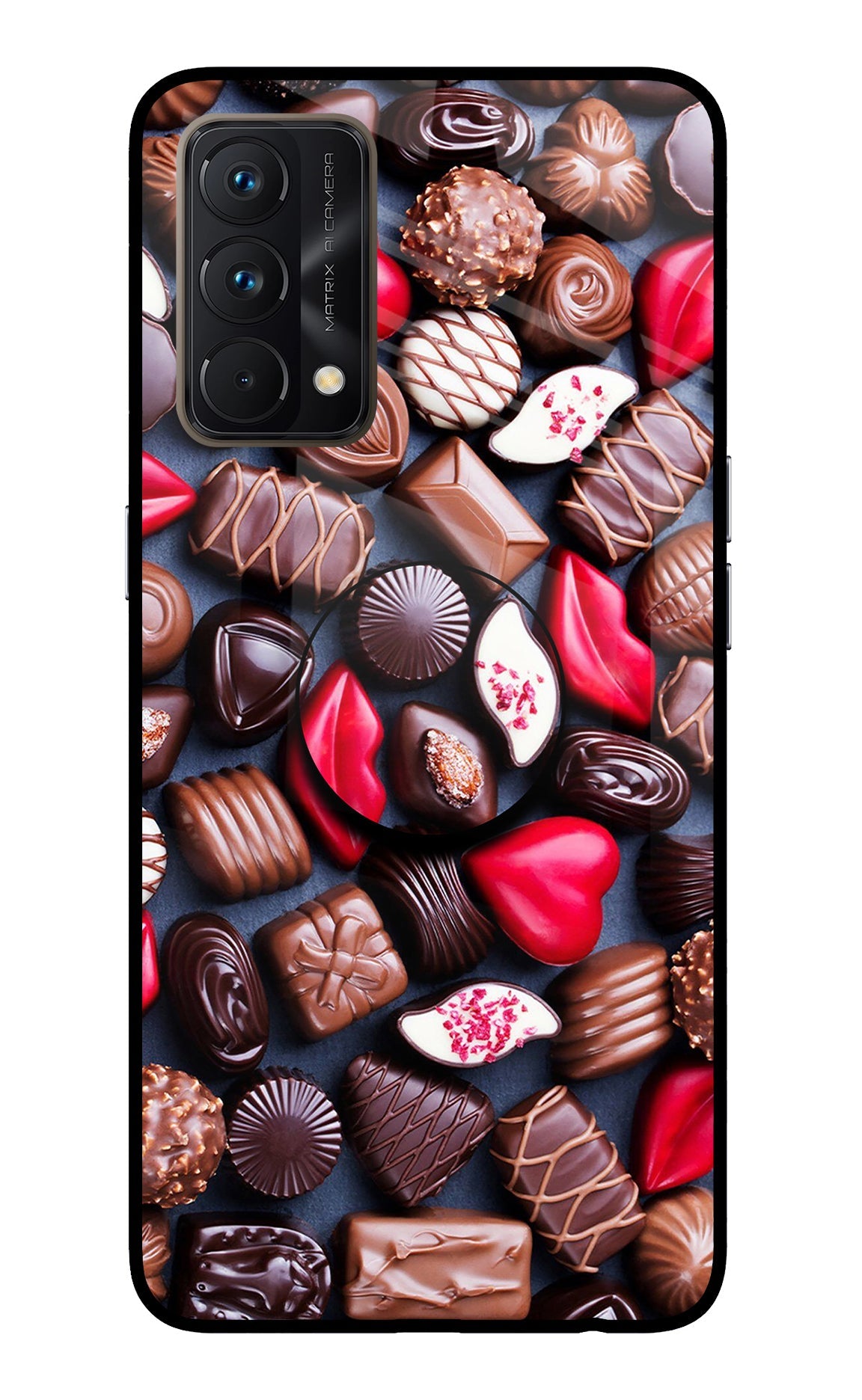 Chocolates Realme GT Master Edition Glass Case