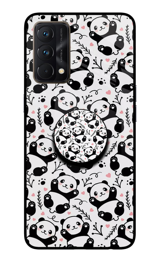 Cute Panda Realme GT Master Edition Glass Case