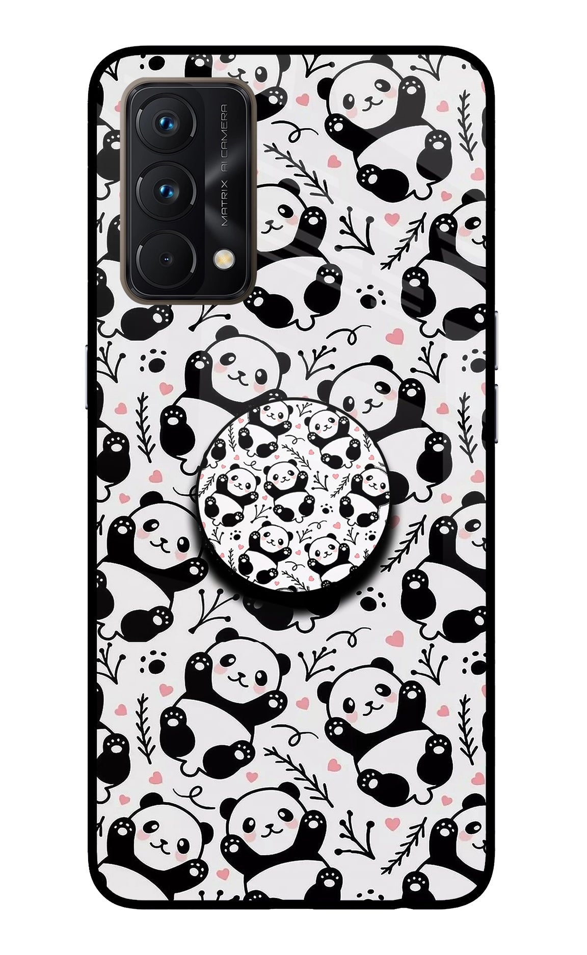 Cute Panda Realme GT Master Edition Pop Case