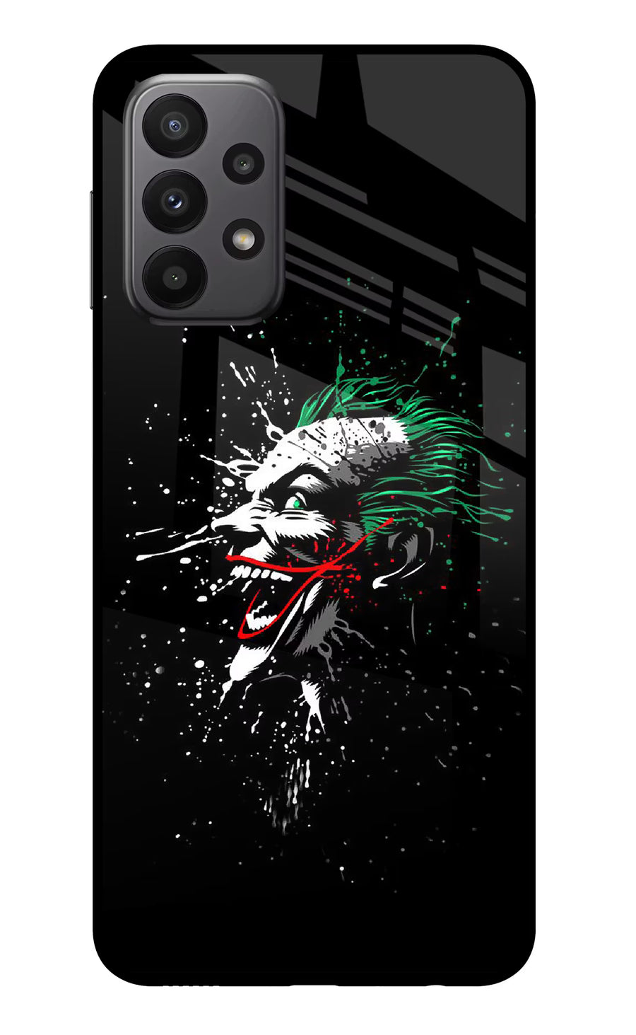 Joker Samsung A23 Back Cover, Glass case