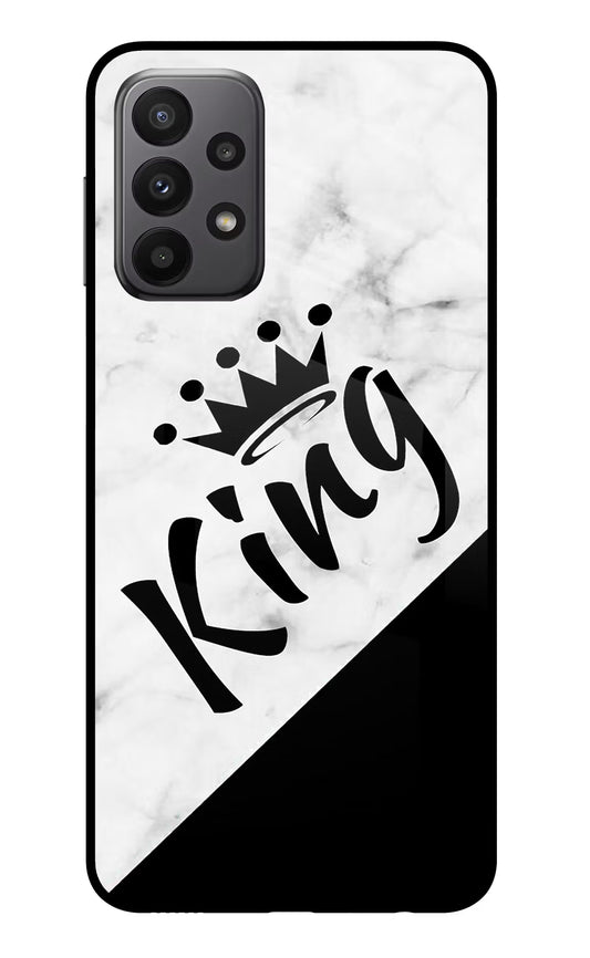 King Samsung A23 Glass Case