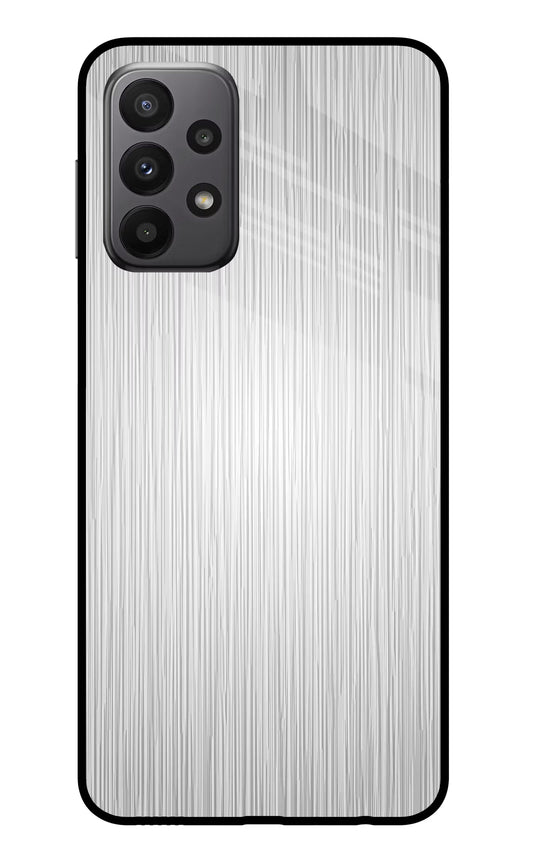Wooden Grey Texture Samsung A23 Glass Case