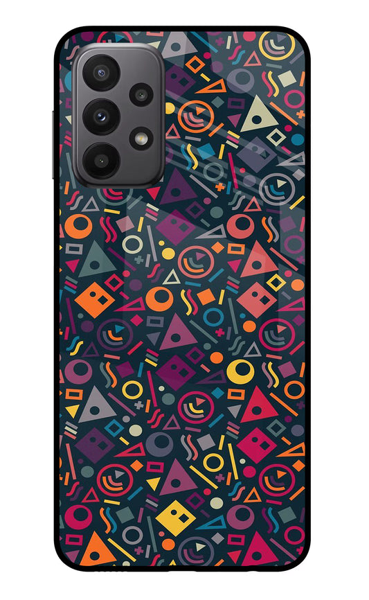 Geometric Abstract Samsung A23 Glass Case