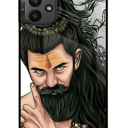 Mahadev Samsung A23 Glass Case