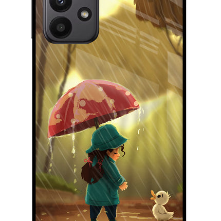 Rainy Day Samsung A23 Glass Case