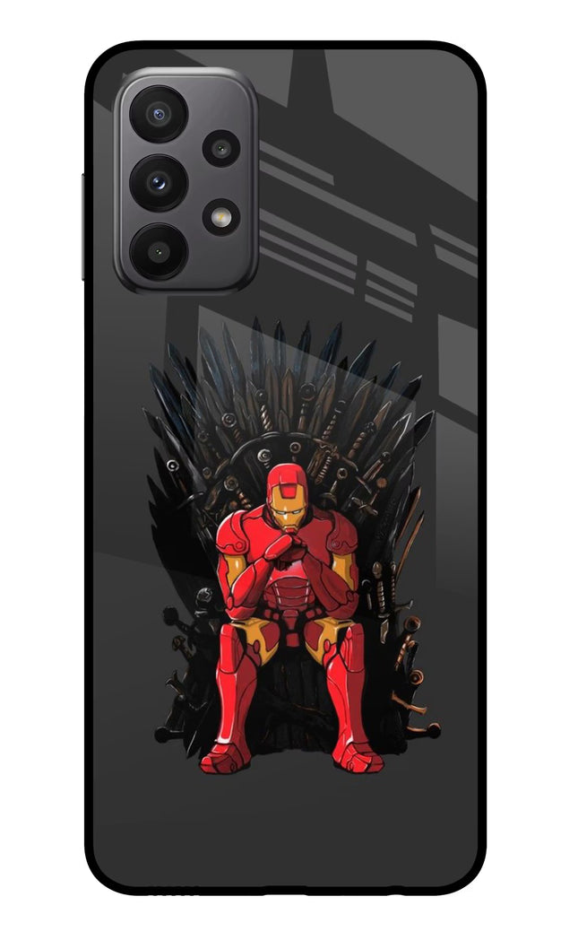 Ironman Throne Samsung A23 Glass Case
