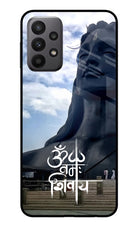 Om Namah Shivay Samsung A23 Glass Case