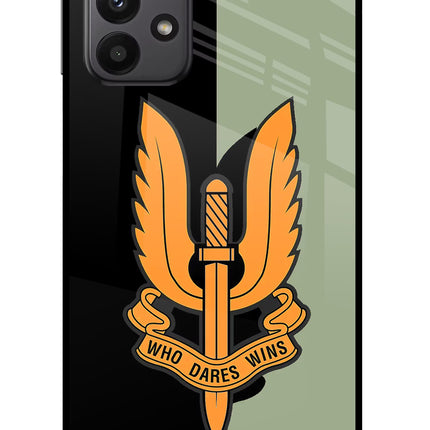 Balidan Logo Samsung A23 Glass Case