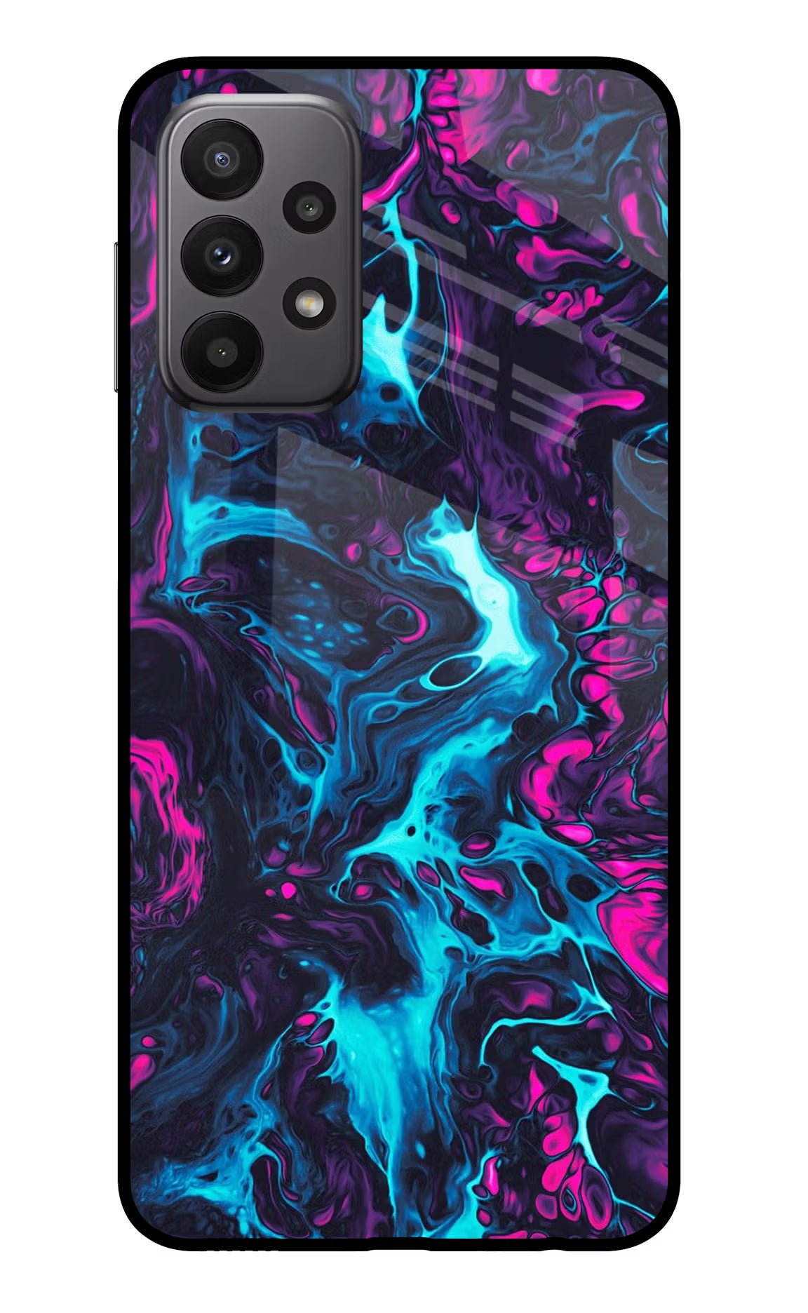 Abstract Samsung A23 Glass Case