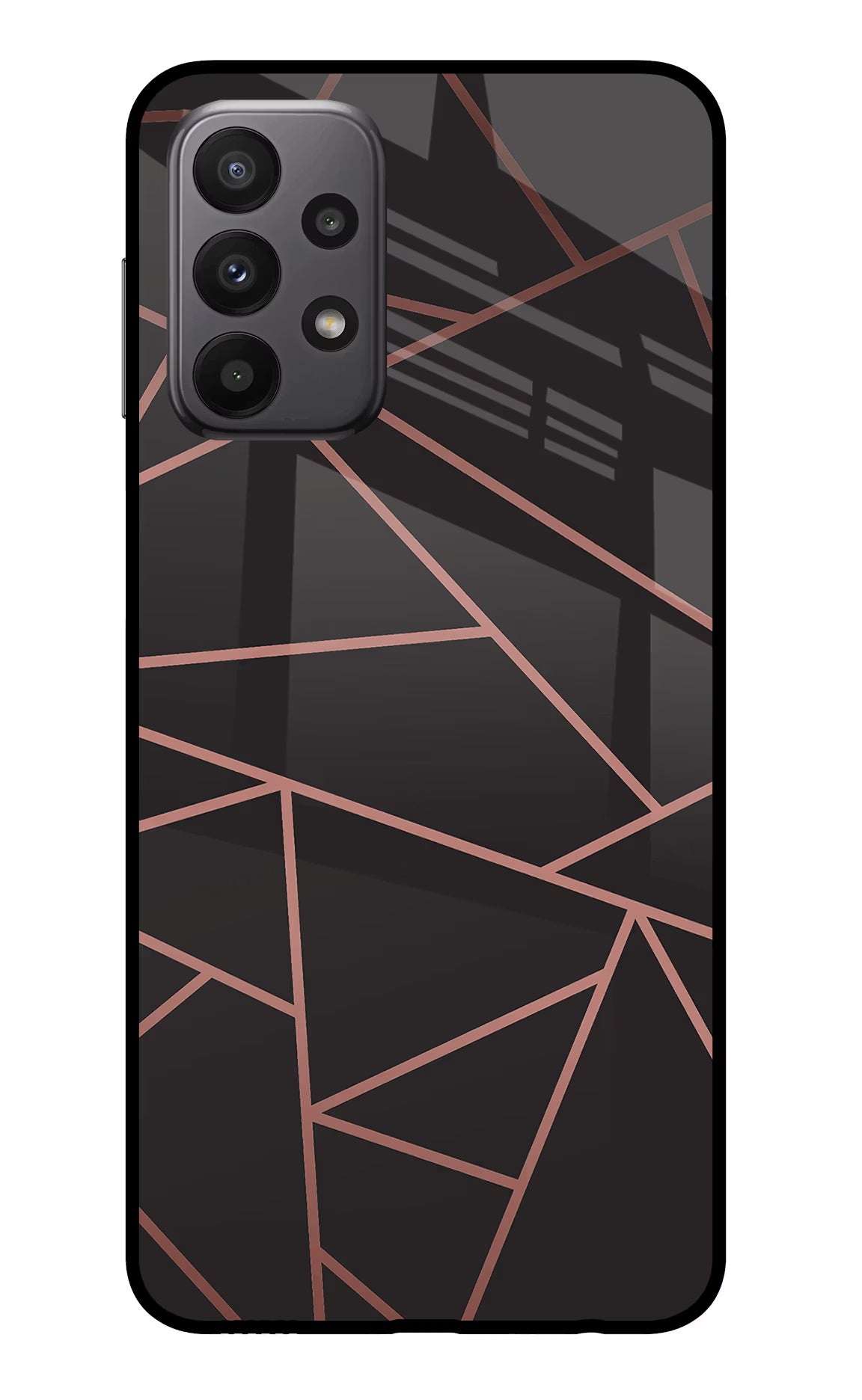 Geometric Pattern Samsung A23 Glass Case