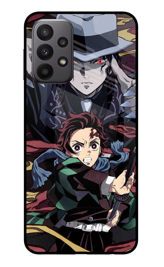 Demon Slayer Samsung A23 Glass Case