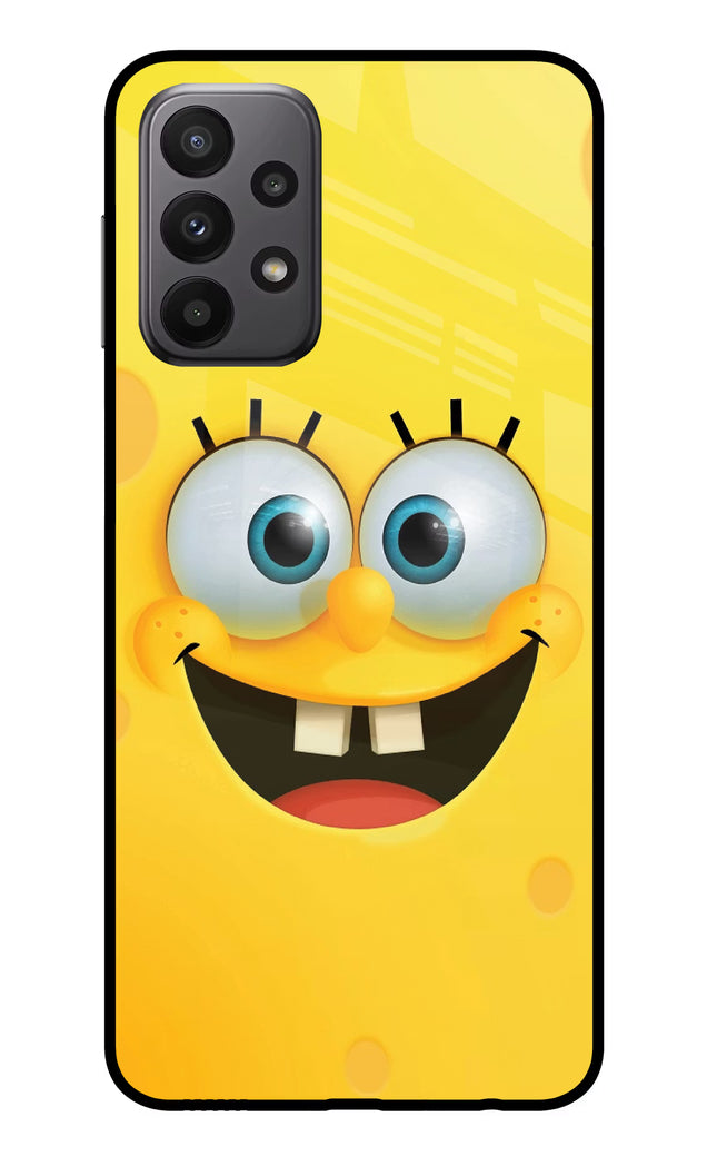 Sponge 1 Samsung A23 Glass Case