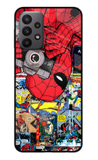 Spider Man Samsung A23 Glass Case