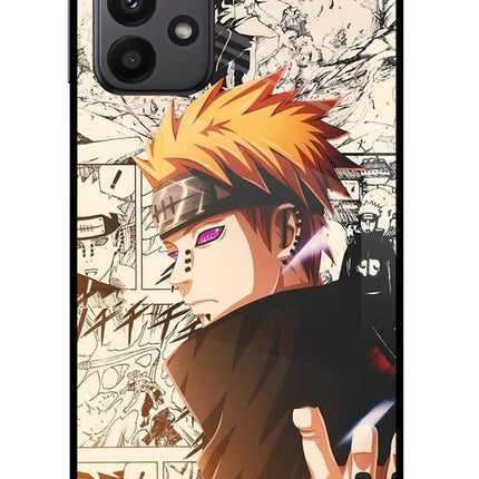 Pain Anime Samsung A23 Glass Case