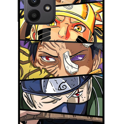 Naruto Character Samsung A23 Glass Case