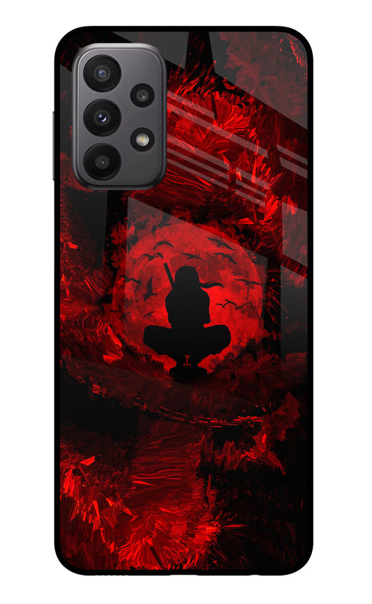 Itachi Uchiha Samsung A23 Glass Case