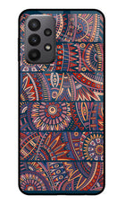 African Culture Design Samsung A23 Glass Case