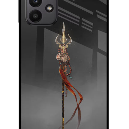 Shiv Trishul Samsung A23 Glass Case