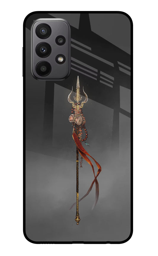 Shiv Trishul Samsung A23 Glass Case