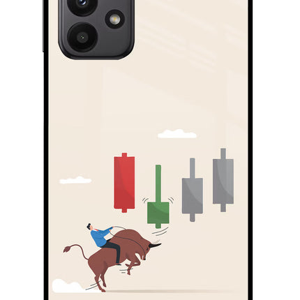 Bull Trading Momentum Samsung A23 Glass Case