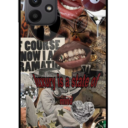 Luxury Samsung A23 Glass Case