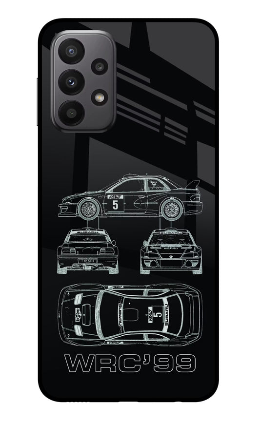 WRC'99 Samsung A23 Glass Case