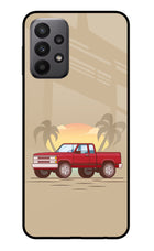 Desert Classic Drive Samsung A23 Glass Case